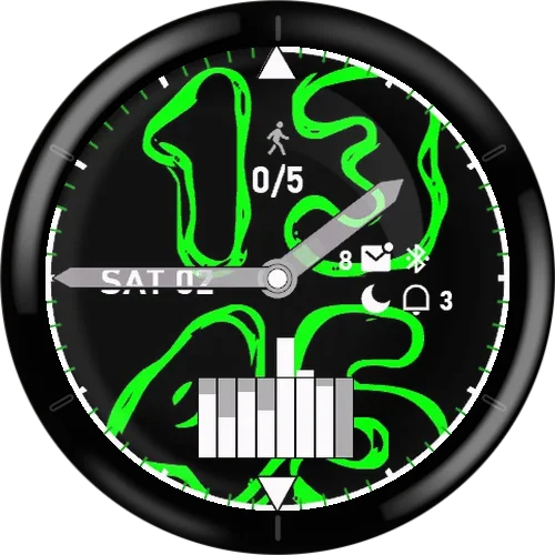 Boldy Look Big Numbers – Esfera para Garmin