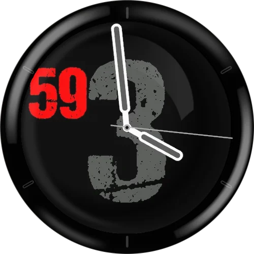 Just Simple Analog Mono Used – Esfera para Garmin