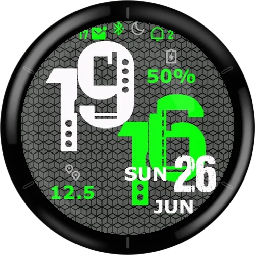 Metal Look – Garmin Watchface