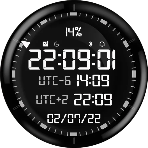 Simple Large Digital No.4 – Esfera para Garmin