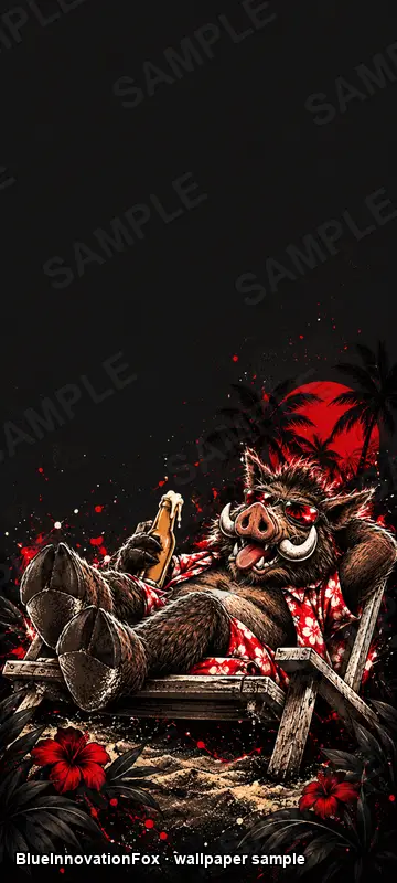 Animal Boar Wild As Hell Gen4 · Muestra