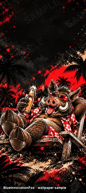 Animal Boar Wild As Hell Gen4 · Muestra