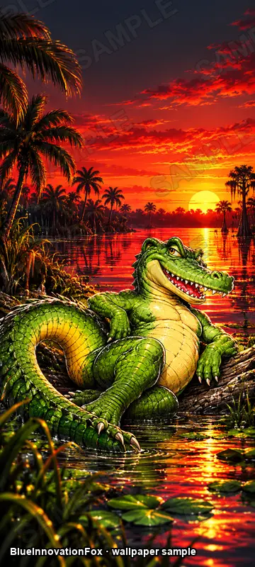 Animal Crocodile Later Gator Gen4 · Aperçu