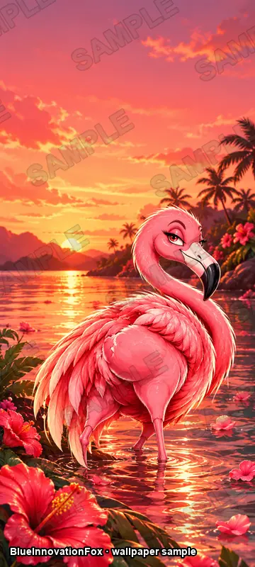 Animal Flamingo Bend Over Gen4 · Aperçu