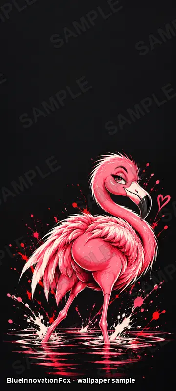 Animal Flamingo Bend Over Gen4 · Aperçu