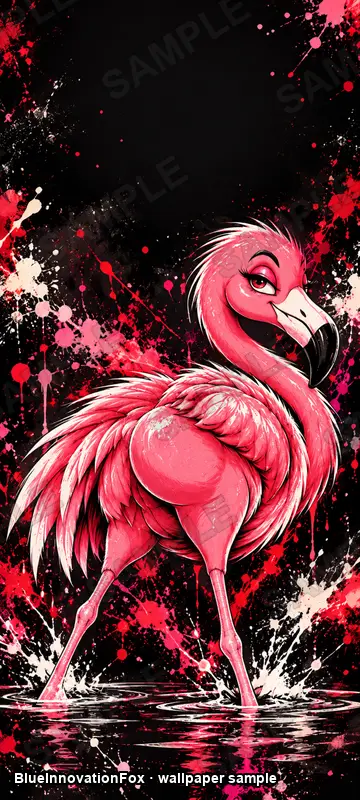 Animal Flamingo Bend Over Gen4 · Aperçu