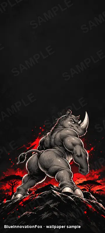 Animal Rhino Built Different Gen4 · Muestra