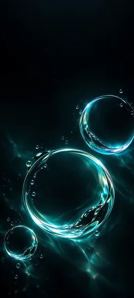 Aqua Look Big Numbers Gen3 wallpaper 3