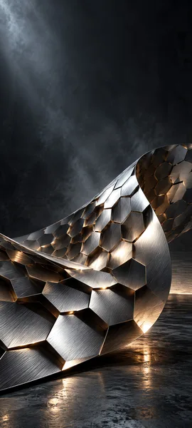 Metal Look Big Numbers Gen3 wallpaper 1