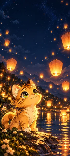 Sweet Yellow Kitty Cat Gen3 wallpaper 1