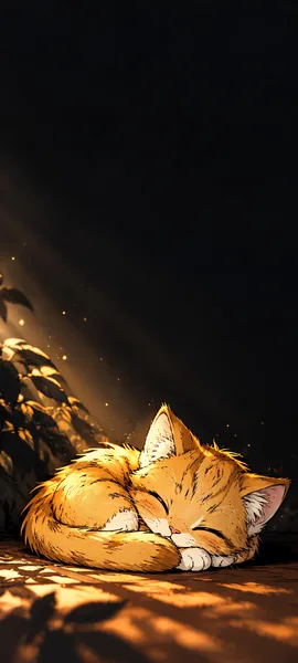Sweet Yellow Kitty Cat Gen3 wallpaper 2
