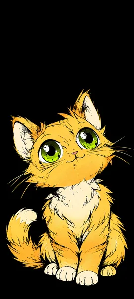 Sweet Yellow Kitty Cat Gen3 wallpaper 3