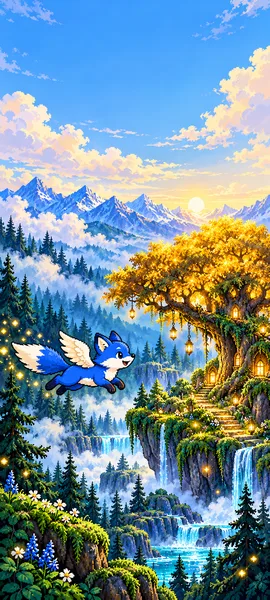 Flappy Fox - Artwork