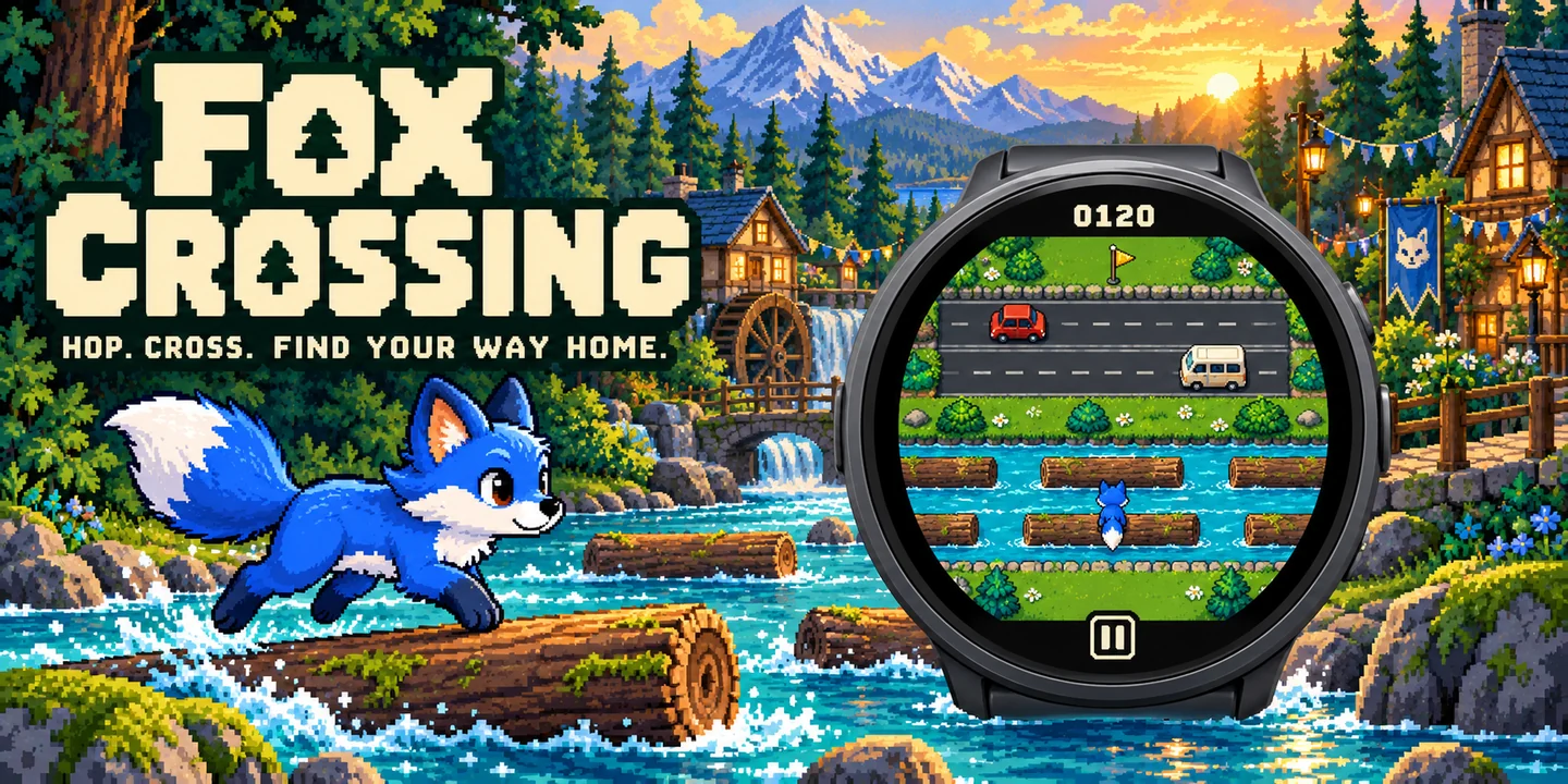 Fox Crossing – The way to the fox festival – across paths, roads, rails and rivers