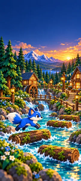 Fox Crossing - Artwork