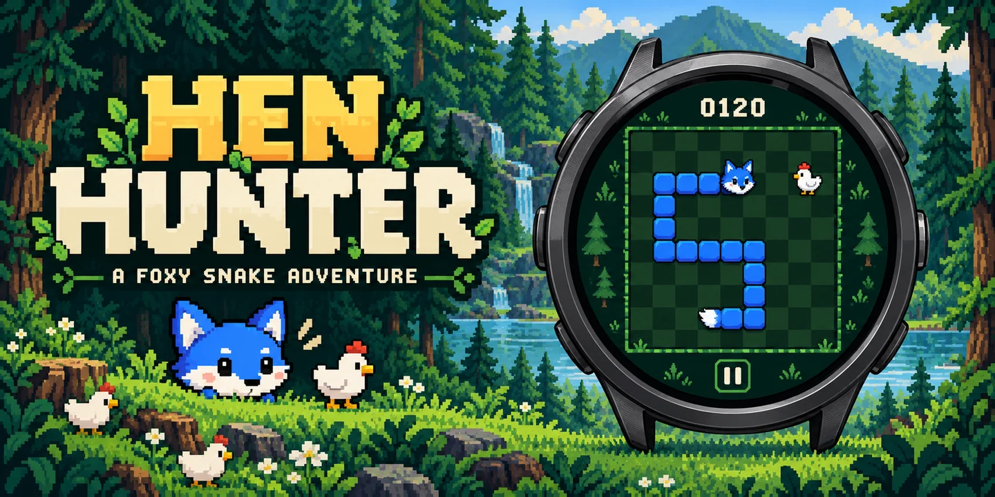 Hen Hunter – The fox collects hens – snake in the forest