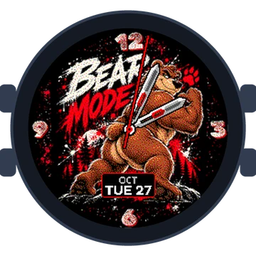 Animal Bear Mode On Gen4 fēnix 5S