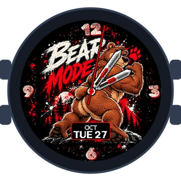 Animal Bear Mode On Gen4 fēnix 5X
