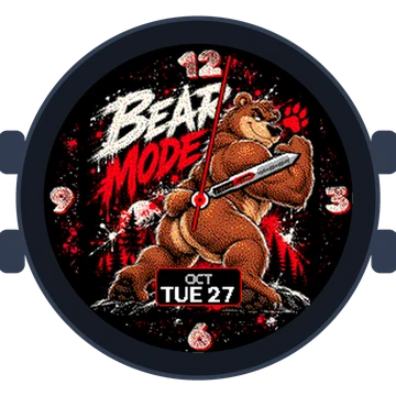 Animal Bear Mode On Gen4 fēnix 6S Pro