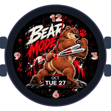Animal Bear Mode On Gen4 fēnix 7