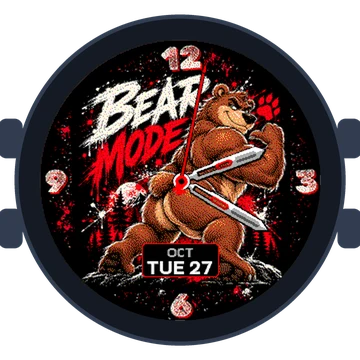 Animal Bear Mode On Gen4 fēnix 7X