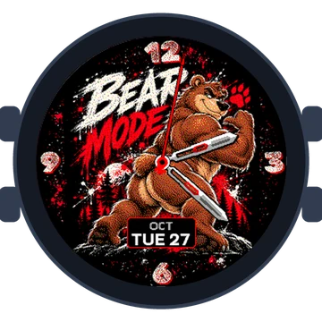 Animal Bear Mode On Gen4 fēnix 7X Pro