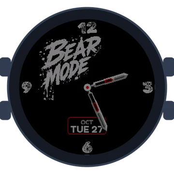 Animal Bear Mode On Gen4 fēnix 8