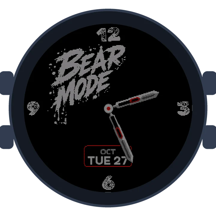 Animal Bear Mode On Gen4 – fēnix 8 (AOD)