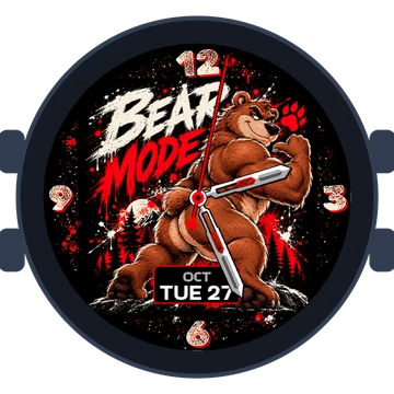 Animal Bear Mode On Gen4 fēnix 8