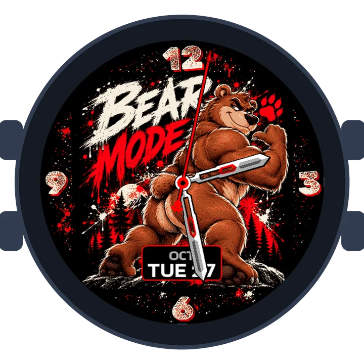 Animal Bear Mode On Gen4 – fēnix 8 Pro