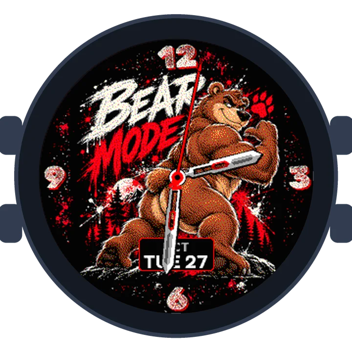 Animal Bear Mode On Gen4 – fēnix 8 Solar