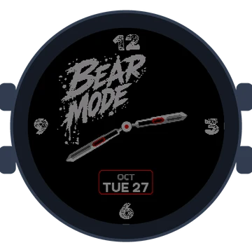 Animal Bear Mode On Gen4 fēnix 9 Pro