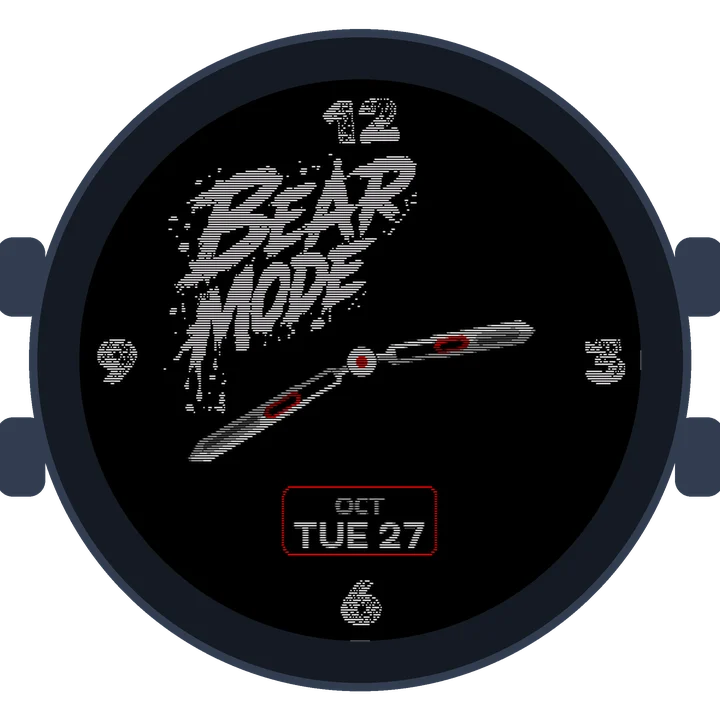 Animal Bear Mode On Gen4 – fēnix 9 Pro (AOD)