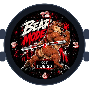 Animal Bear Mode On Gen4 fēnix 9 Pro Solar