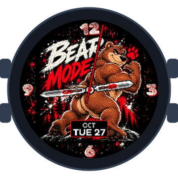 Animal Bear Mode On Gen4 fēnix Chronos