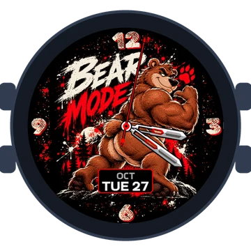 Animal Bear Mode On Gen4 – Instinct 3 AMOLED 45mm