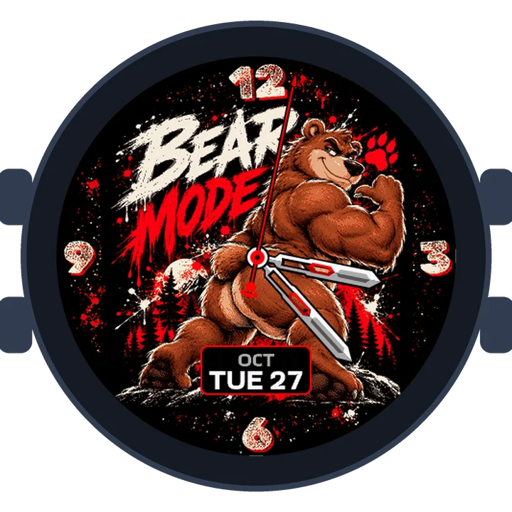 Animal Bear Mode On Gen4 – Instinct 3 AMOLED