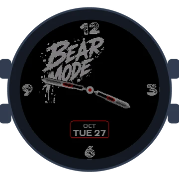 Animal Bear Mode On Gen4 Venu 2 Plus