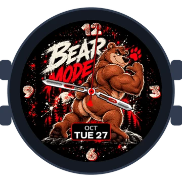 Animal Bear Mode On Gen4 Venu 2 Plus