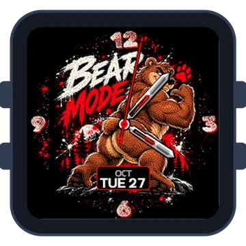 Animal Bear Mode On Gen4 Venu Sq. Edition