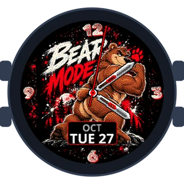 Animal Bear Mode On Gen4 vívoactive 3 Mercedes-Benz Collection