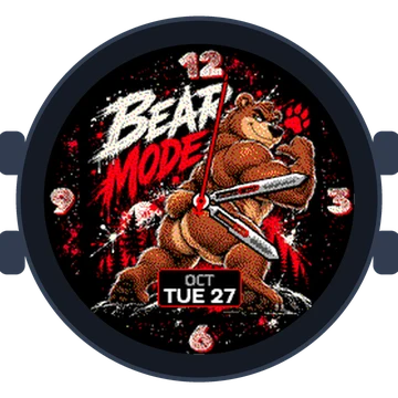 Animal Bear Mode On Gen4 vívoactive 4S