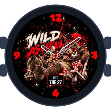 Animal Boar Wild As Hell Gen4 fēnix 8