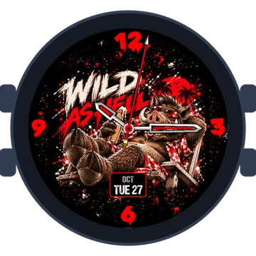 Animal Boar Wild As Hell Gen4 fēnix 9