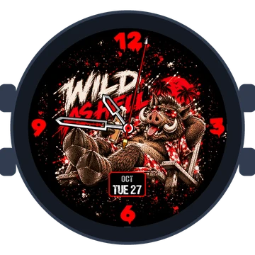 Animal Boar Wild As Hell Gen4 – Instinct 3 AMOLED 45mm