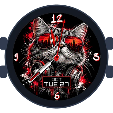 Animal Cat Cool Style Gen4 fēnix 7X