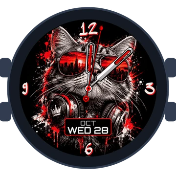 Animal Cat Cool Style Gen4 – Instinct 3 AMOLED 45mm