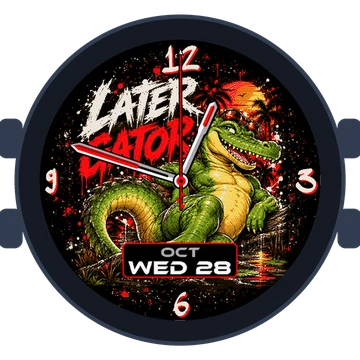 Animal Crocodile Later Gator Gen4 – Instinct 3 AMOLED 45mm