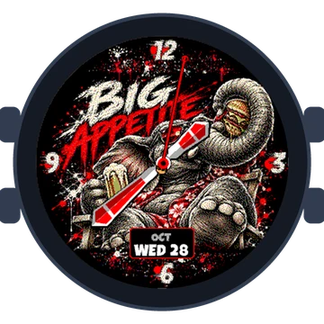 Animal Elefant Big Appetite Gen4 fēnix 7X