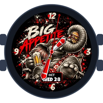 Animal Elefant Big Appetite Gen4 fēnix 8 Pro